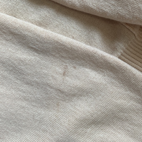 Flowy silk/cotton/cashmere blend Wilfred open front cardigan with pockets - Picture 4 of 8